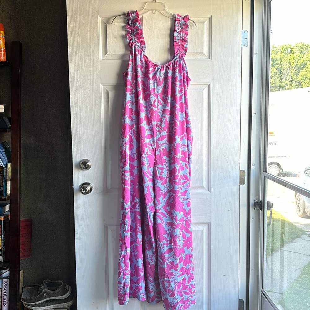 Floral jumpsuit